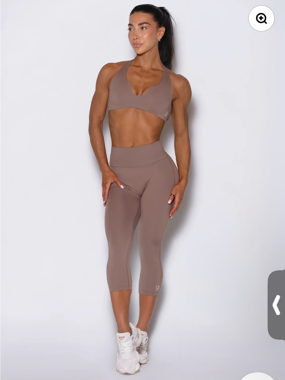 Bombshell Sportswear smooth capri leggings